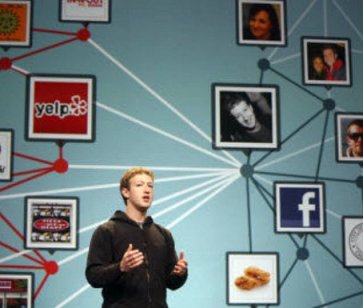 Mark Zuckerberg at Facebook f8
