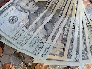 cash pile