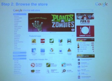 Chrome web app store