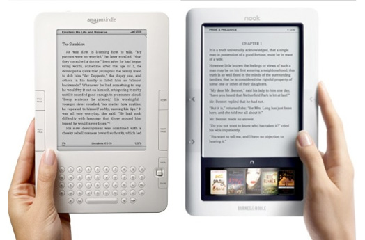 Kindle 2G vs Nook