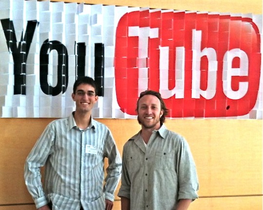 Feross Aboukhadijehwith YouTube CEO Chad Hurley