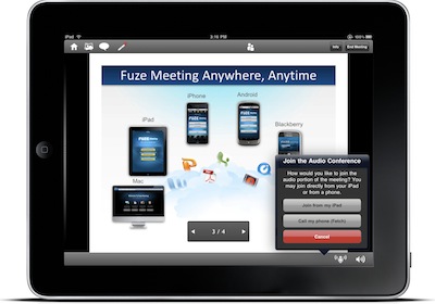 fuze meeting ipad