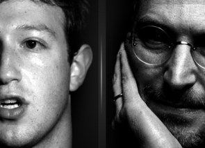 Mark Zuckerberg Steve Jobs
