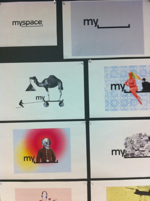 myspace redesign logos