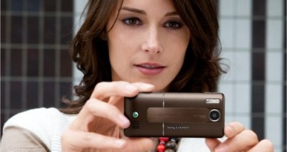 Sony Cybershot cellphone camera