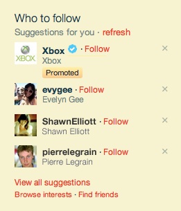 xbox twitter promoted account