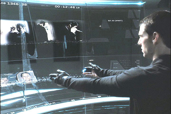 Minority Report User Interface