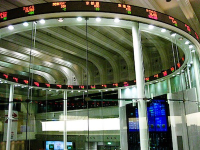 market trading floor