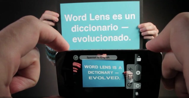 Word Lens iPhone app