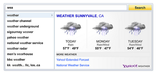yahoo search direct