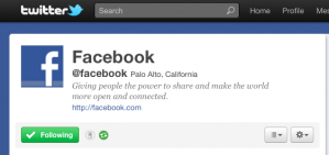 Twitter Follows Facebook