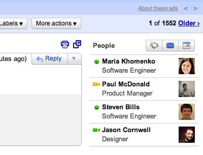 gmail people widget