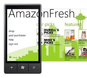 AmazonFresh Windows Phone