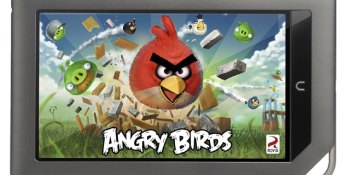 Nook Color first to offer Angry Birds with location-based extras