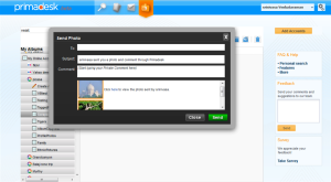 Primadesk e-mail photo