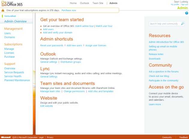 Office 365 Admin