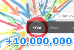 Insane growth: Google+ reaches 10M total users