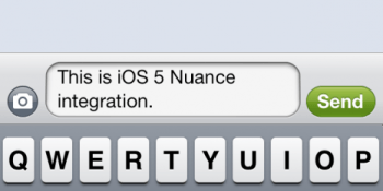 iOS 5 update: Dictation feature found in latest beta release