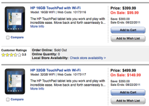 touchpad, Best Buy