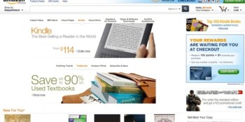 Amazon confirms tablet-optimized website redesign