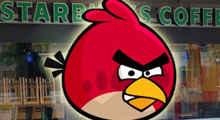 Angry Birds are coming to a Starbucks near you