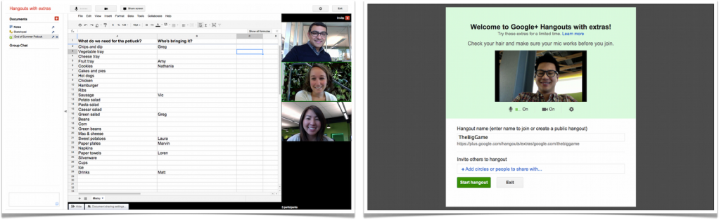Google+ Hangouts