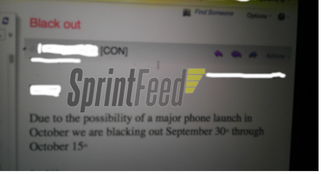 Sprint Memo