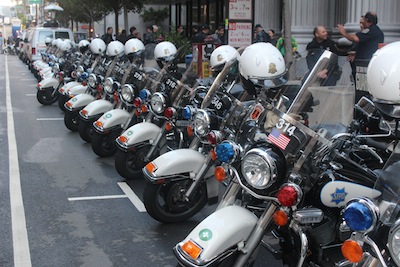 police motorcycles