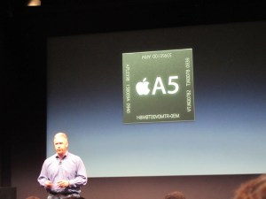 The A5 chip inside the iPhone 4S