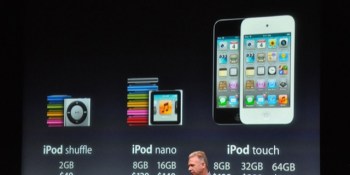 Apple updates iPod line with cheaper Nano and Touch, Classic still alive