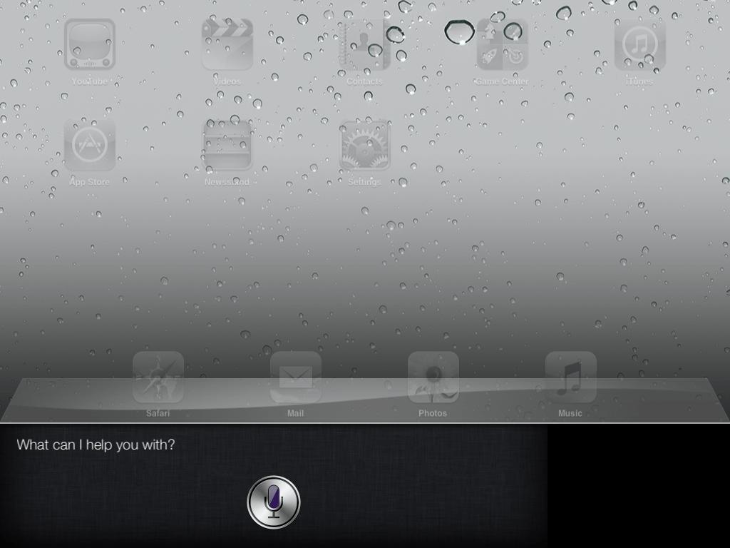 Siri on iPad