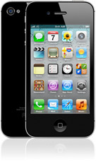 iPhone 4S in black