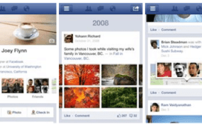 FB-timeline mobile