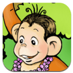 The Monkey and the Crocodile app icon