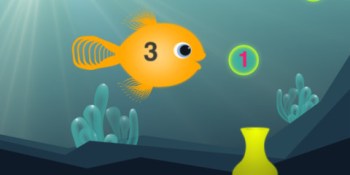 Kids (and adults) will have fun learning math with Hungry Fish for iPad