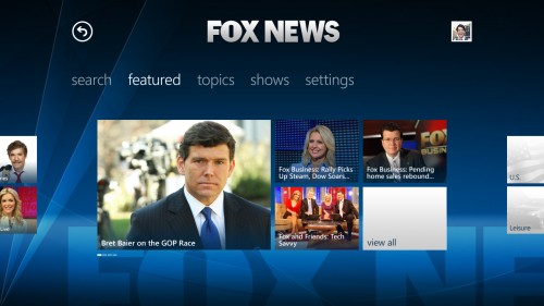 Fox News Xbox Video Player