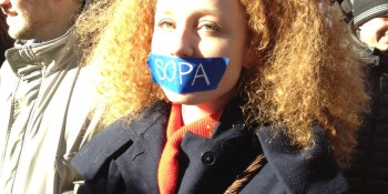 New York tech community unites to protest SOPA (live, pics)