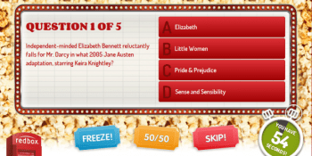 Redbox launches daily trivia-based discounts