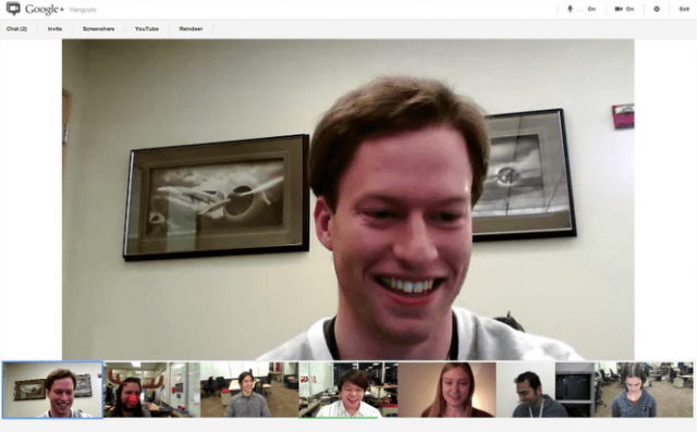 Google+ Hangouts Video