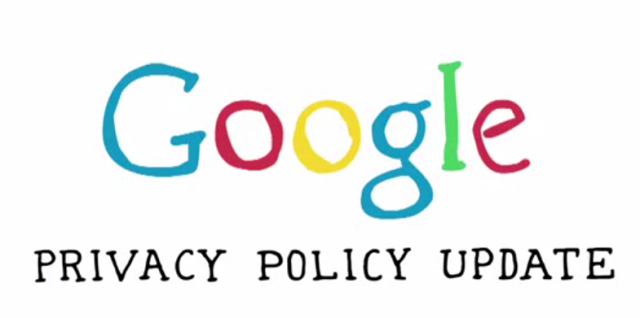 Google Privacy Policy update