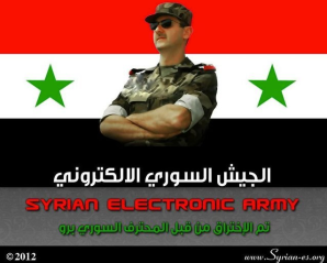 Syrian Electronia Army Flag