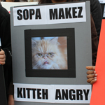 Silicon Valley luminaries protest SOPA in downtown San Francisco
