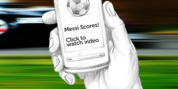 Innovative mobile ads grab attention in Barcelona