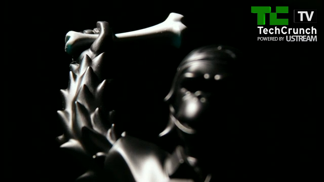 Screenshot from video of the 2011 Crunchies Awards.