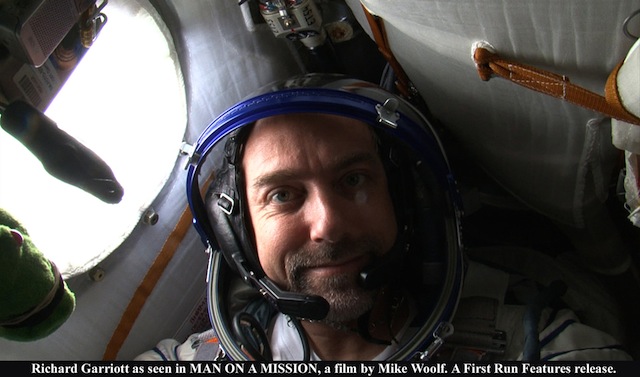 Richard Garriott, aka Lord British, on board the ISS