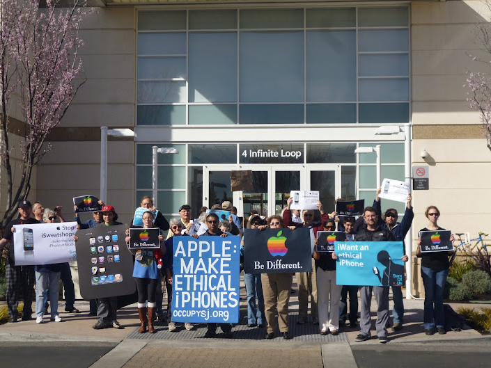 Apple Protesters