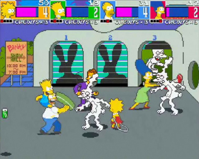 The Simpsons Arcade on Xbox Live