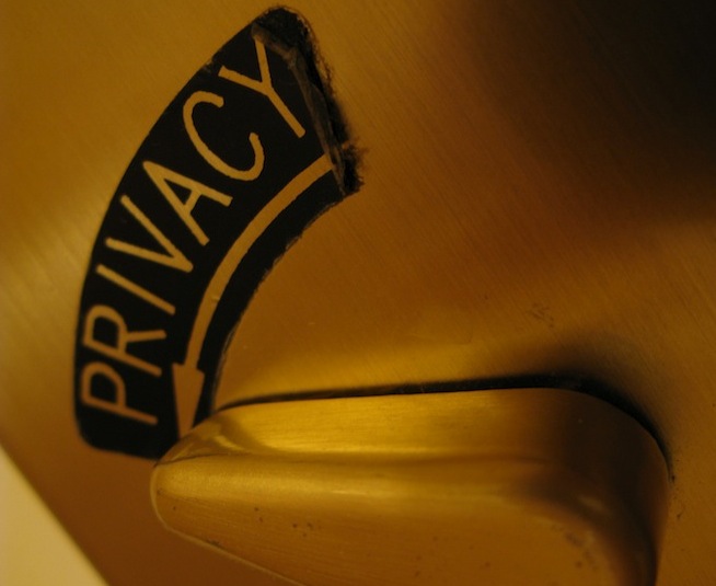 privacy sign