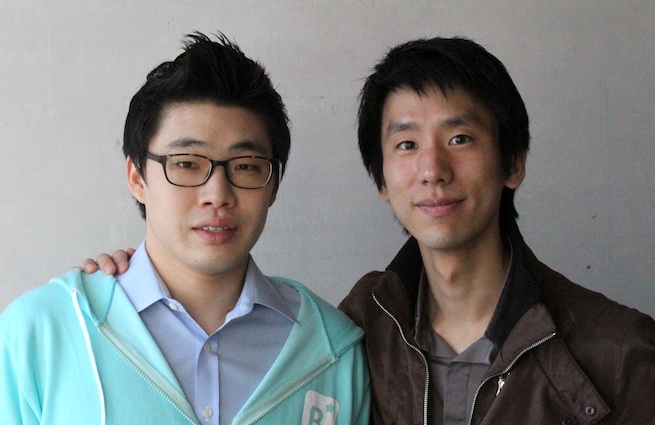 Between Value Innovator Edward Lee (left) and CEO Jaeuk Park (right)