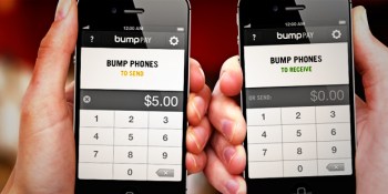 Bump now lets you hand out money by tapping your phone